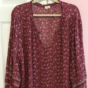 Mason & Belle Women’s 3X Boho Blouse